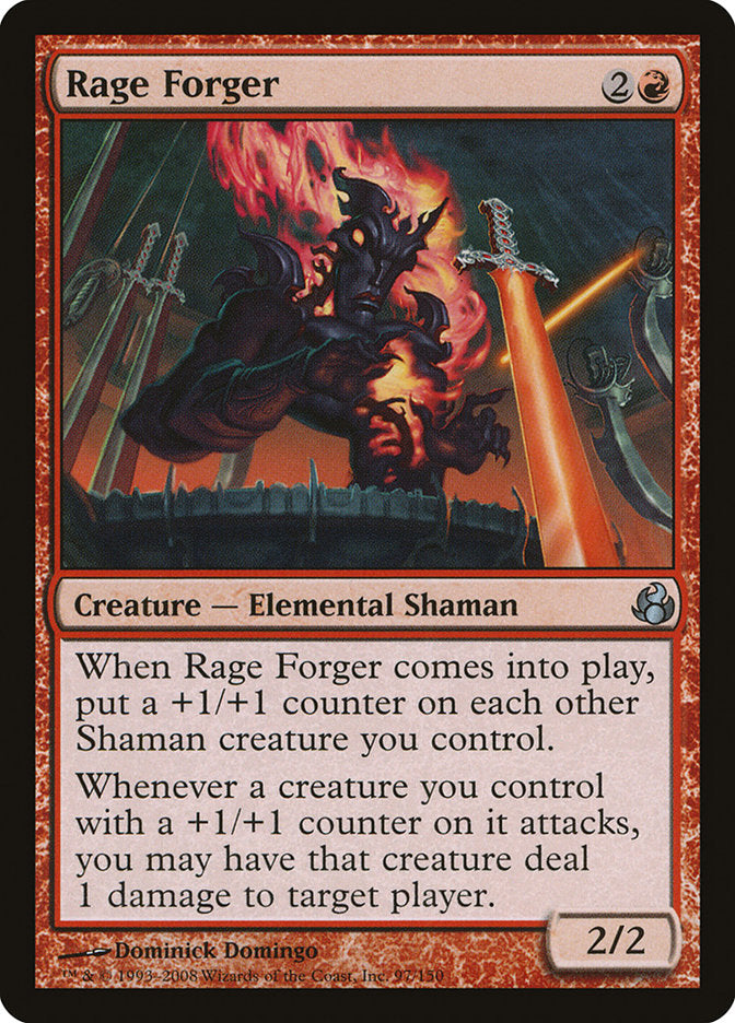 Rage Forger 97 (Morningtide)  - Foil | Good Games Adelaide SA