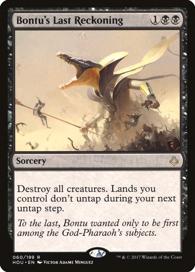 Bontu's Last Reckoning 60 (Hour of Devastation)  | Good Games Adelaide SA