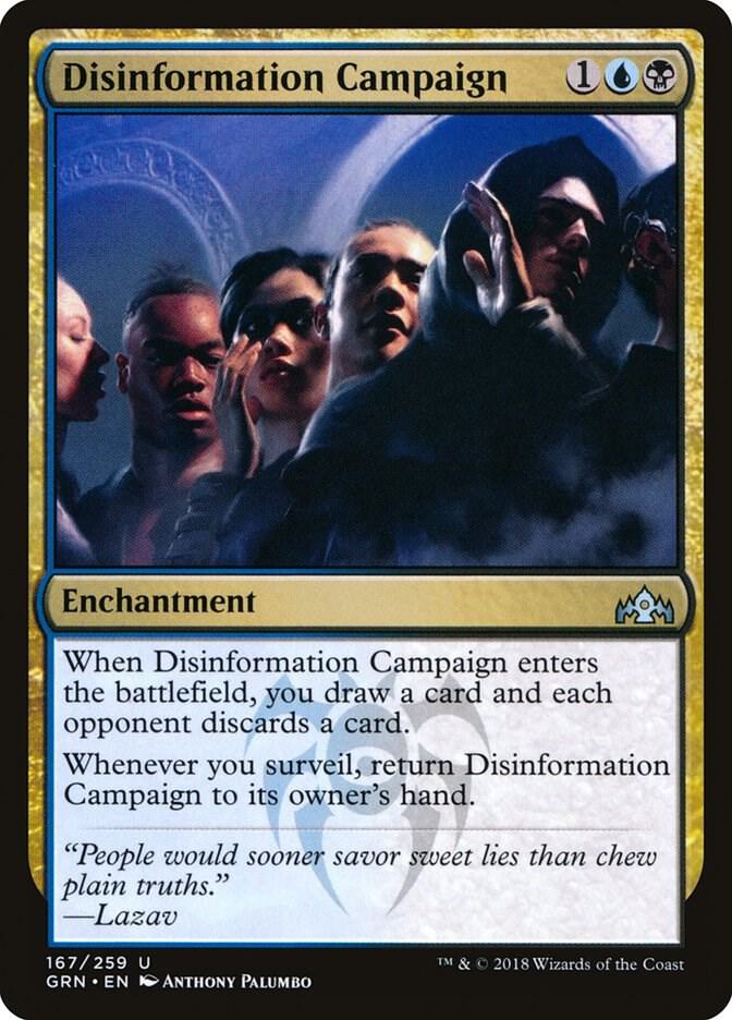 Disinformation Campaign 167 (Guilds of Ravnica)  - Foil | Good Games Adelaide SA