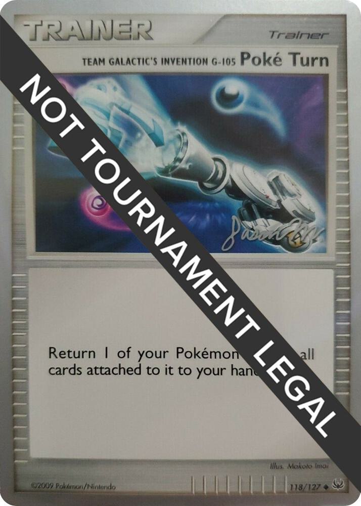 Team Galactics Invention G 105 Poke Turn 2009 Jason Martinez 118/127 (World Championship Decks)  | Good Games Adelaide SA