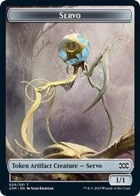Servo // Shapeshifter Double-sided Token [Double Masters Tokens] | Good Games Adelaide SA