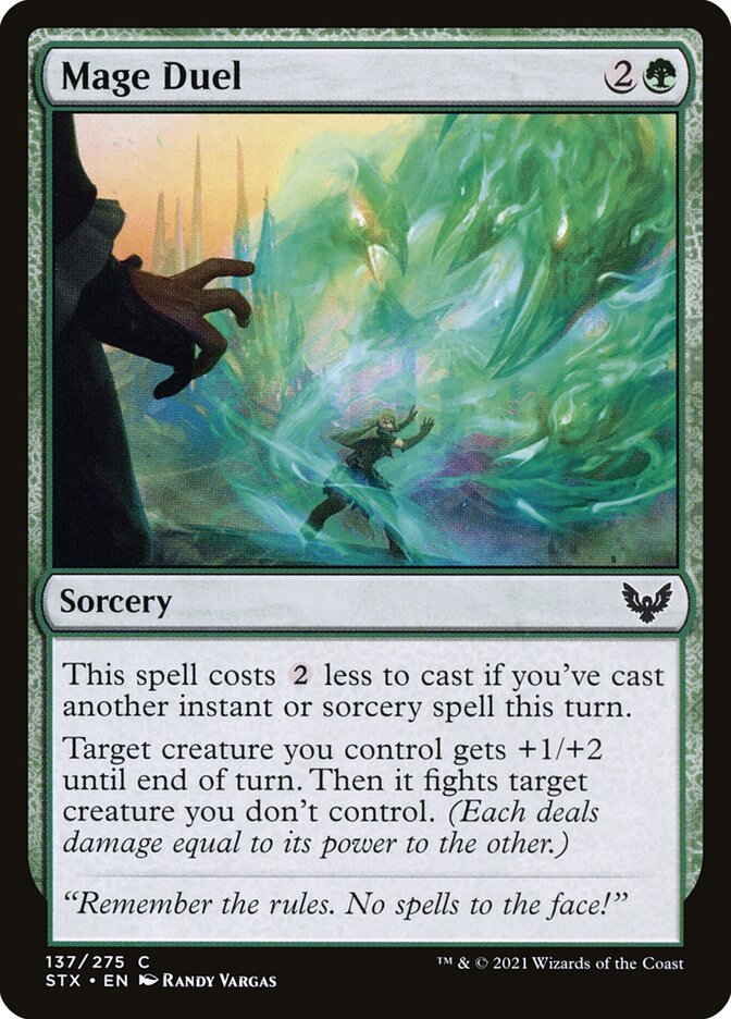Mage Duel 137 (Strixhaven: School of Mages)  - Foil | Good Games Adelaide SA