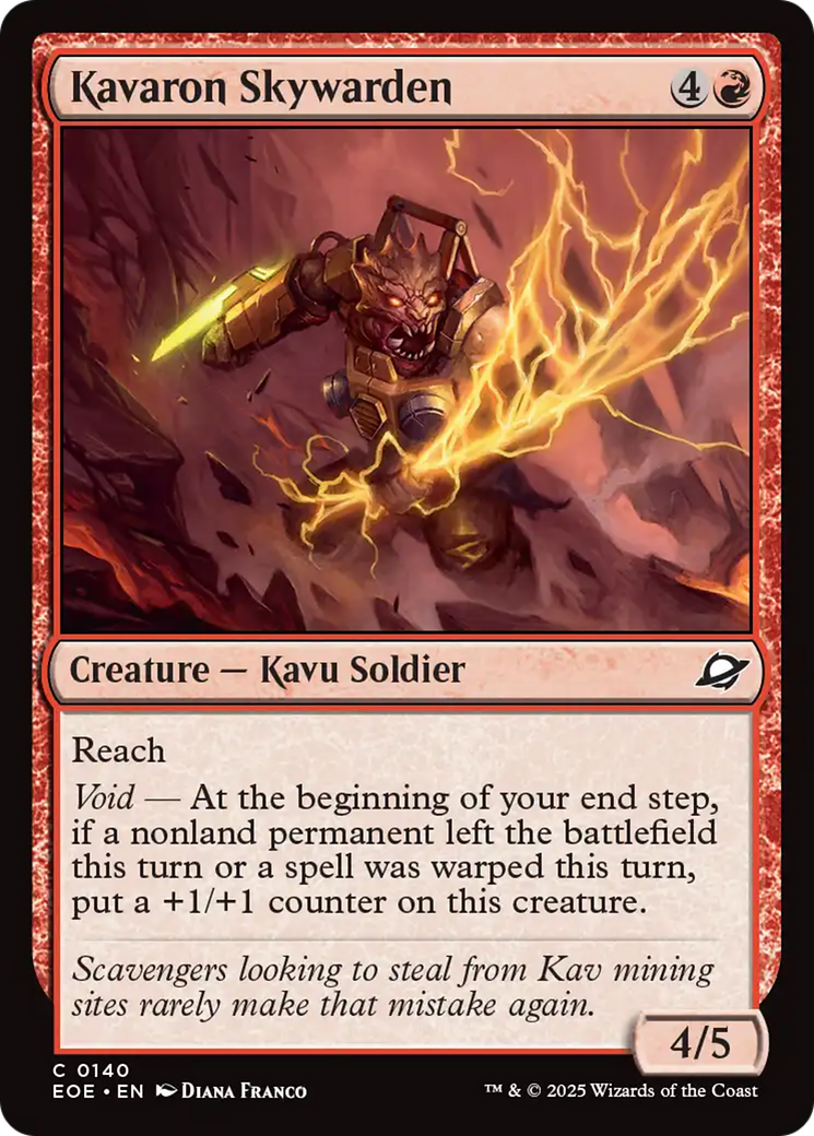 Kavaron Skywarden [Edge of Eternities] | Good Games Adelaide SA