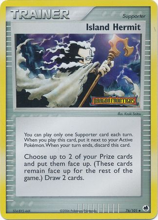 Island Hermit (76/101) (Stamped) [EX: Dragon Frontiers] | Good Games Adelaide SA