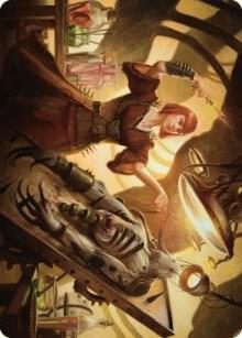 Ashnod Flesh Mechanist Art Card 15 (Art Series: The Brothers' War)  | Good Games Adelaide SA