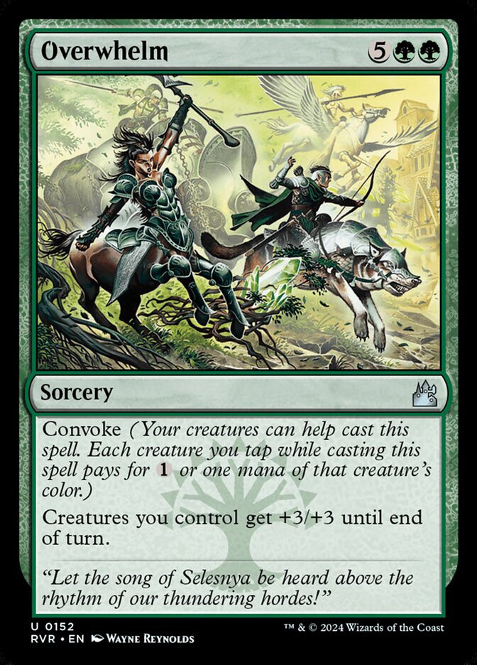 Overwhelm 152 (Ravnica Remastered)  - Foil | Good Games Adelaide SA