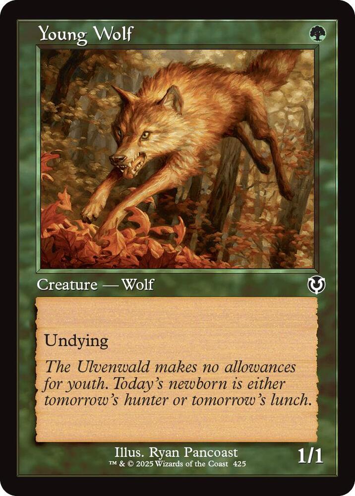 Young Wolf 425 (Innistrad Remastered)  - Foil | Good Games Adelaide SA
