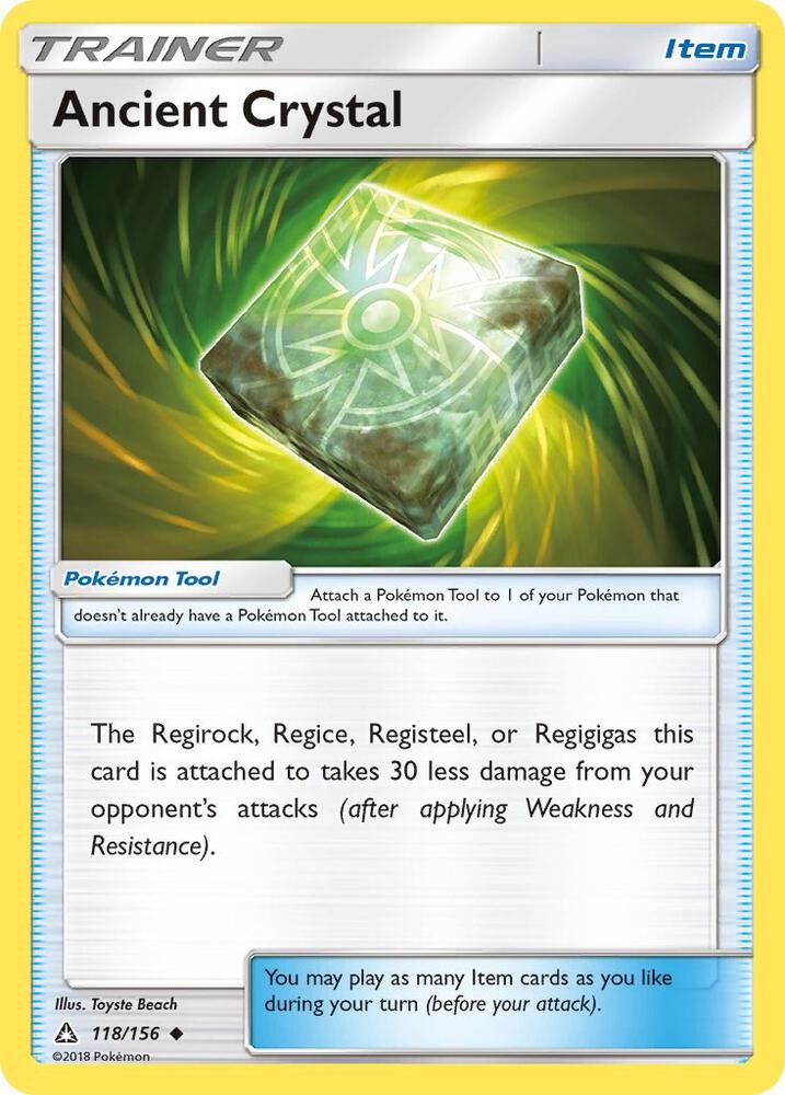 Ancient Crystal 118/156 (SM - Ultra Prism)  | Good Games Adelaide SA