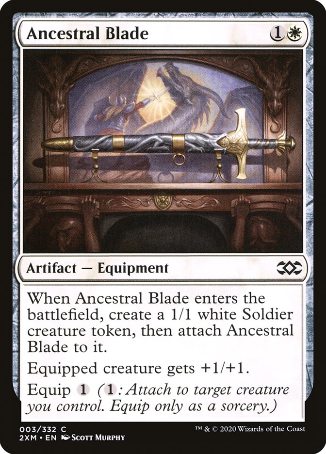Ancestral Blade [Double Masters] | Good Games Adelaide SA