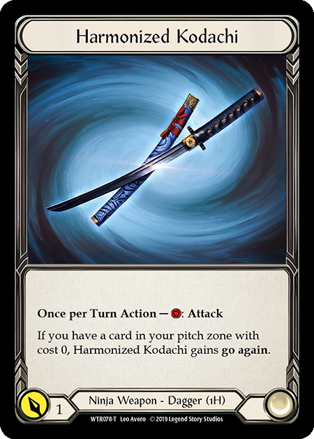 Anothos // Harmonized Kodachi [WTR040-T // WTR078-T] Alpha Print Normal | Good Games Adelaide SA