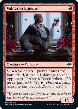 Voldaren Epicure 182 (Innistrad: Crimson Vow)  - Foil | Good Games Adelaide SA