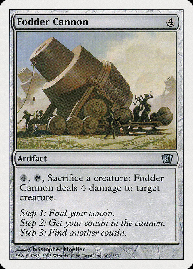Fodder Cannon 302 (8th Edition)  | Good Games Adelaide SA