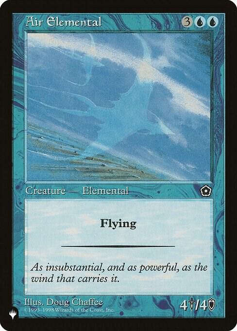 Air Elemental  (The List Reprints)  | Good Games Adelaide SA