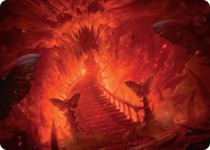 Mountain Art Card 30 (Art Series: Duskmourn: House of Horror)  | Good Games Adelaide SA