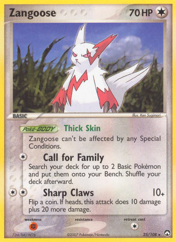 Zangoose (25/108) [EX: Power Keepers] | Good Games Adelaide SA