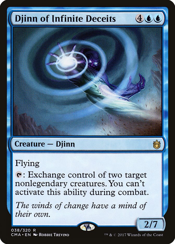 Djinn of Infinite Deceits 38 (Commander Anthology)  | Good Games Adelaide SA