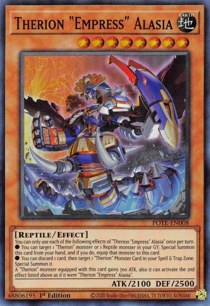 Therion Empress Alasia [POTE-EN008] Super Rare | Good Games Adelaide SA