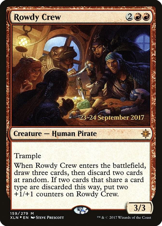 Rowdy Crew 159 (Prerelease Cards)  - Foil | Good Games Adelaide SA