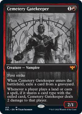 Cemetery Gatekeeper [Innistrad: Double Feature] | Good Games Adelaide SA