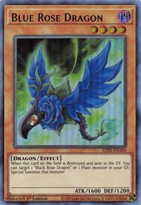 Blue Rose Dragon (Purple) [LDS2-EN104] Ultra Rare | Good Games Adelaide SA