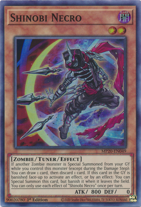 Shinobi Necro [MP20-EN049] Super Rare | Good Games Adelaide SA