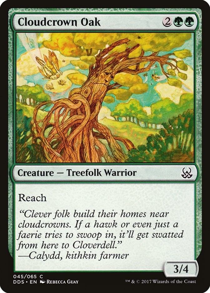 Cloudcrown Oak 45 (Duel Decks: Mind vs. Might)  | Good Games Adelaide SA