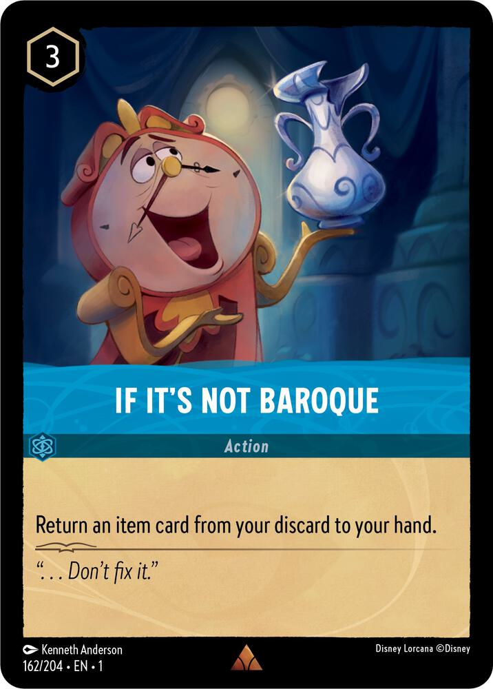 If Its Not Baroque 162/204 (The First Chapter)  | Good Games Adelaide SA