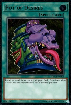 Pot of Desires [OP11-EN003] Ultimate Rare | Good Games Adelaide SA