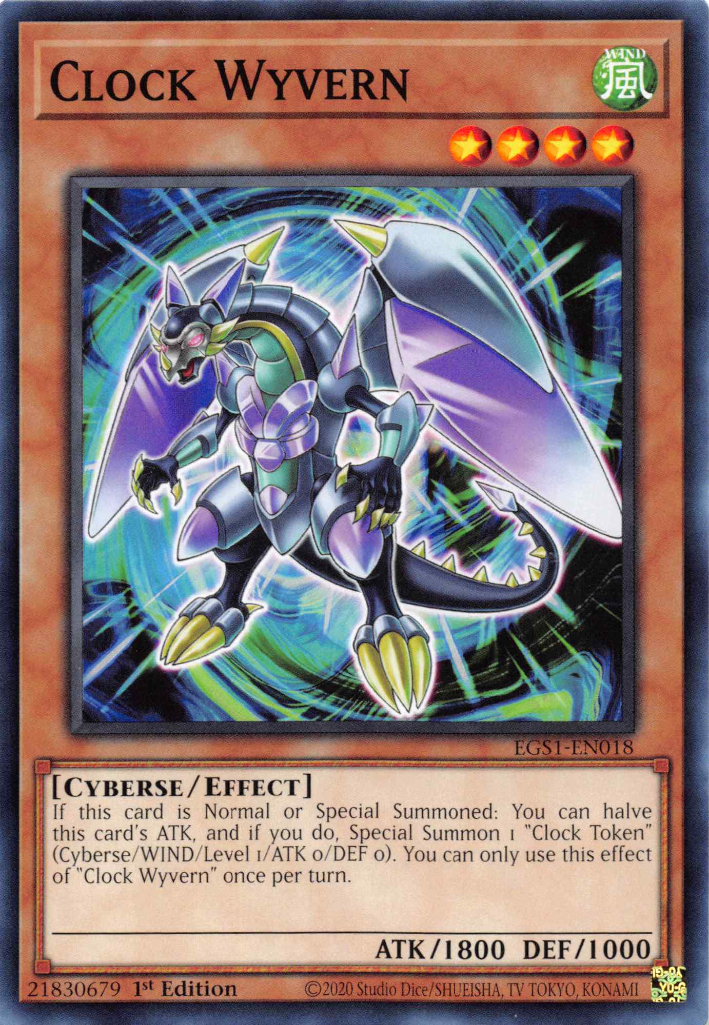Clock Wyvern [EGS1-EN018] Common | Good Games Adelaide SA