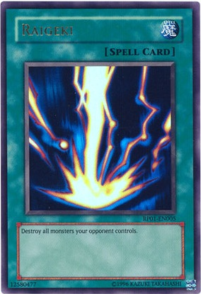 Raigeki [RP01-EN005] Ultra Rare | Good Games Adelaide SA