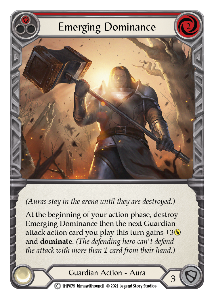 Emerging Dominance (Red) [1HP079] | Good Games Adelaide SA