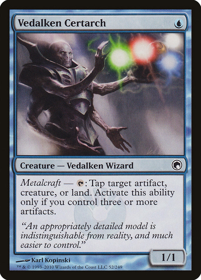 Vedalken Certarch [Scars of Mirrodin] | Good Games Adelaide SA