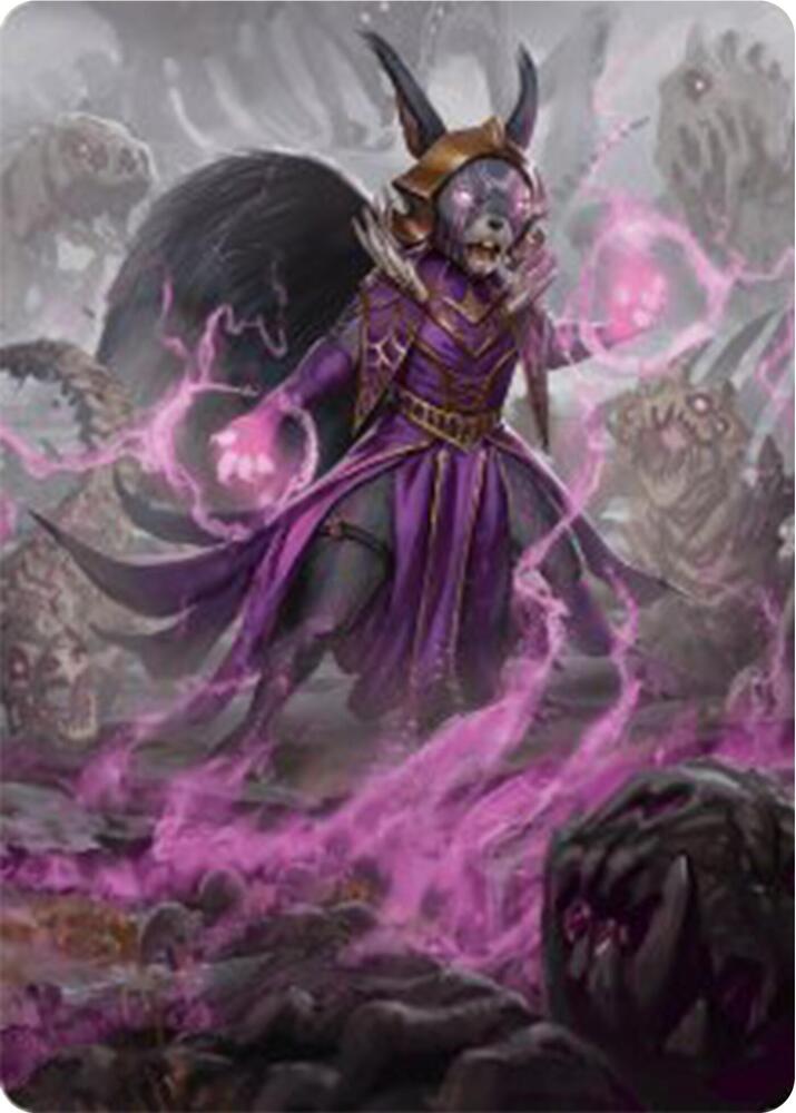 Liliana of the Dark Realms Art Card 51 (Art Series: Bloomburrow)  | Good Games Adelaide SA