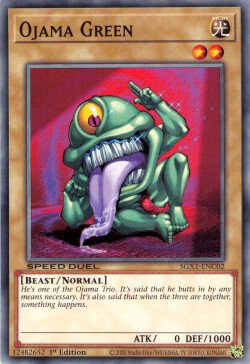 Ojama Green [SGX1-ENC02] Common | Good Games Adelaide SA