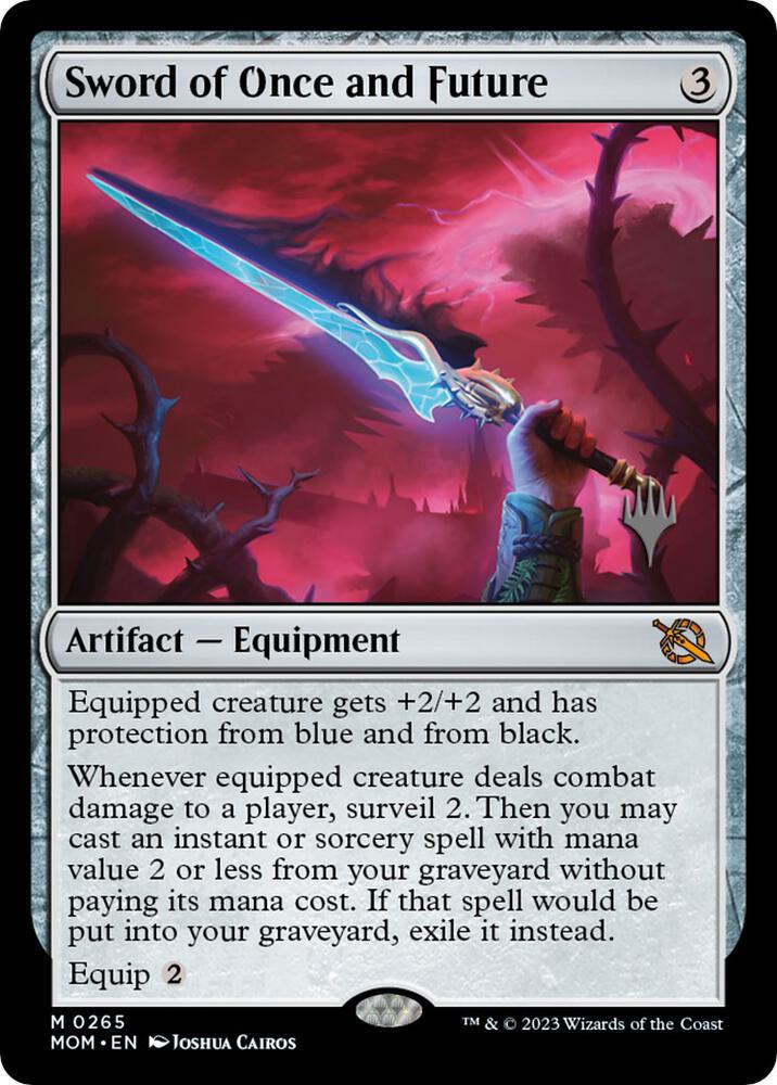 Sword of Once and Future 265 (Promo Pack: March of the Machine)  - Foil | Good Games Adelaide SA