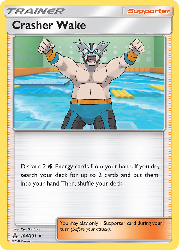 Crasher Wake (104/131) [Sun & Moon: Forbidden Light] | Good Games Adelaide SA