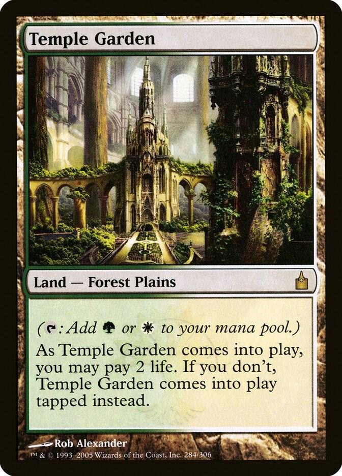 Temple Garden 284/306 (Ravnica: City of Guilds)  - Foil | Good Games Adelaide SA