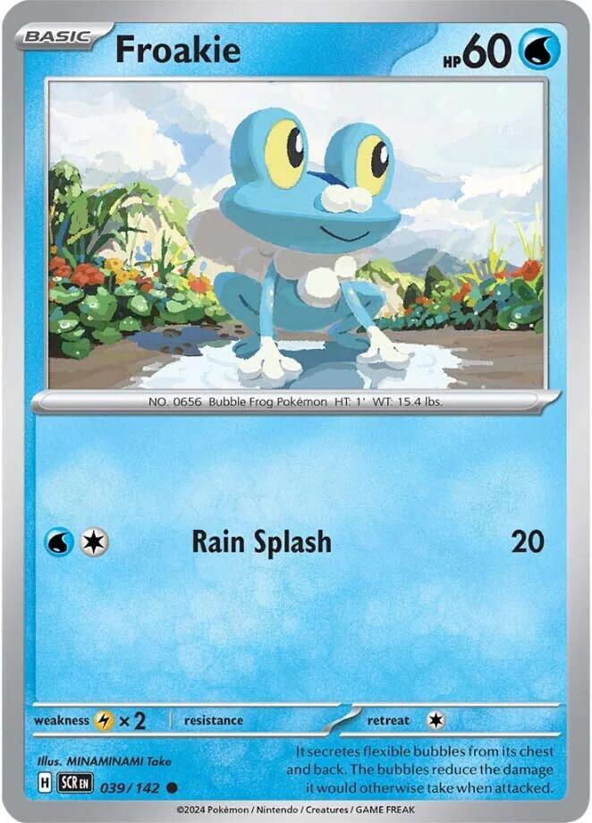 Froakie 039/142 (SV07: Stellar Crown)  | Good Games Adelaide SA