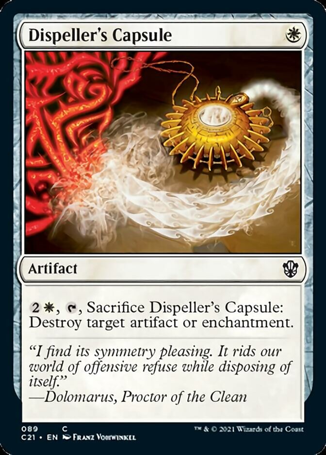 Dispeller's Capsule [Commander 2021] | Good Games Adelaide SA