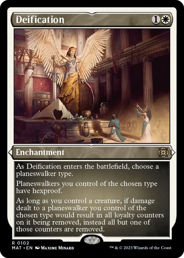 Deification 102 (March of the Machine: The Aftermath)  - Etched Foil | Good Games Adelaide SA