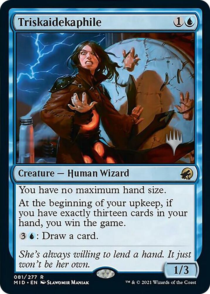 Triskaidekaphile 81p/171 (Promo Pack: Innistrad: Midnight Hunt)  | Good Games Adelaide SA