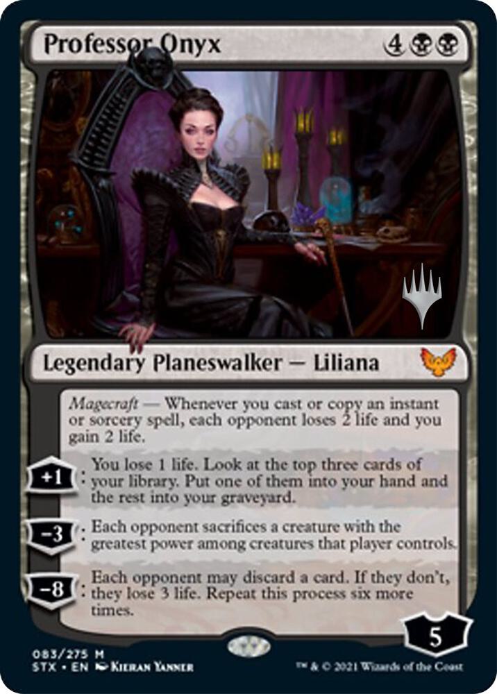 Professor Onyx 83 (Promo Pack: Strixhaven)  - Foil | Good Games Adelaide SA