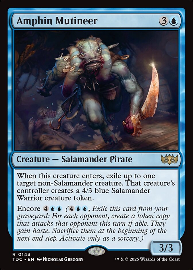 Amphin Mutineer 143 (Commander: Tarkir: Dragonstorm)  | Good Games Adelaide SA