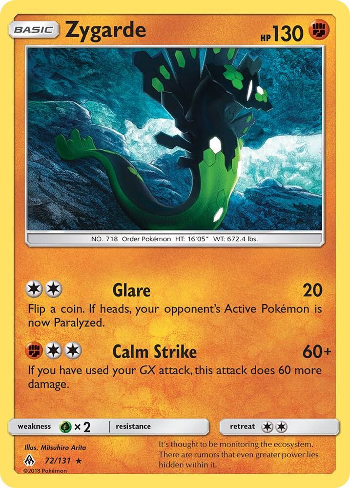 Zygarde 72/131 (SM - Forbidden Light)  | Good Games Adelaide SA