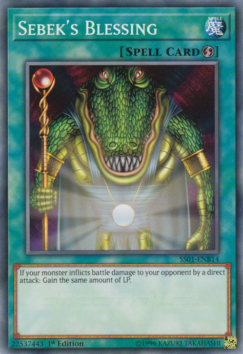 Sebek's Blessing [SS01-ENB14] Common | Good Games Adelaide SA