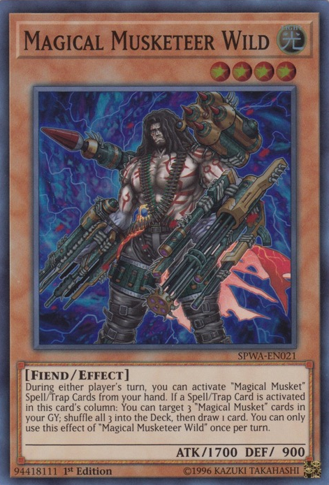 Magical Musketeer Wild [SPWA-EN021] Super Rare | Good Games Adelaide SA