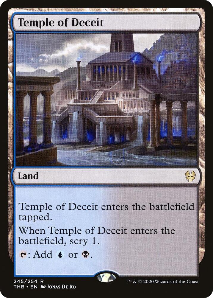 Temple of Deceit 245 (Theros Beyond Death)  - Foil | Good Games Adelaide SA