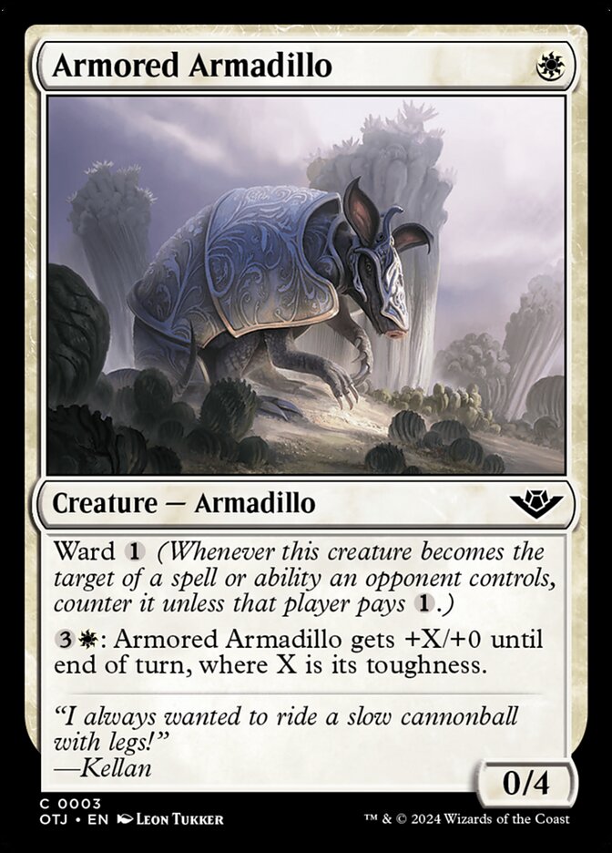Armored Armadillo 3 (Outlaws of Thunder Junction)  | Good Games Adelaide SA