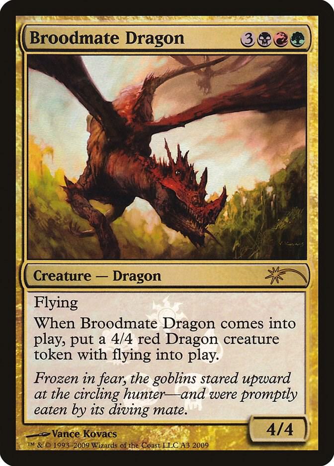 Broodmate Dragon A3 (Media Promos)  - Foil | Good Games Adelaide SA