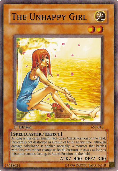 The Unhappy Girl [AST-010] Common | Good Games Adelaide SA